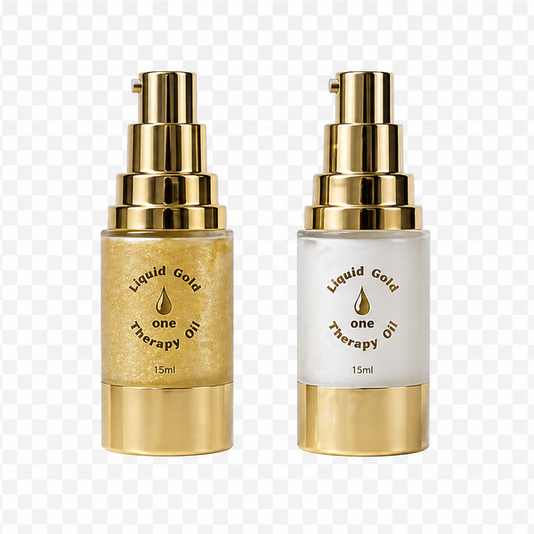 Travel Combo – 15 ml Liquid Gold 1 Therapy Oil + Cream