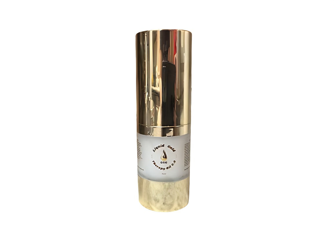 A bottle of Liquid Gold One Relief Cream Oil (15ml)